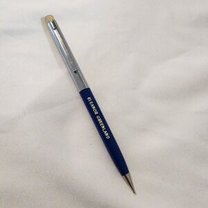 Vintage Sheaffer Twist Mechanical Pencil Blue and Chrome